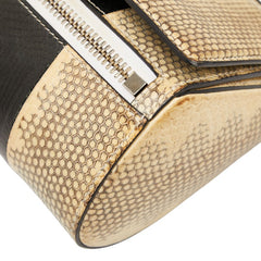 ジバンシー パンドラボックス 斜め掛け ショルダーバッグ ベージュ ブラック レザー レディース Givenchy 【中古】