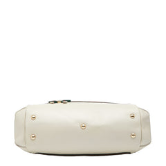 グッチ GGキャンバス メイフェア トートバッグ ショルダーバッグ 2WAY 269894 ベージュ アイボリー キャンバス レザー レディース GUCCI 【中古】