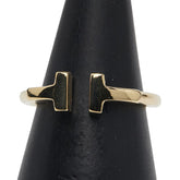 ティファニー Tワイヤー リング 指輪 K18YG イエローゴールド レディース TIFFANY&Co. 【中古】