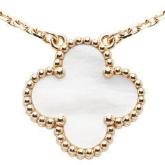 ヴァンクリーフ&アーペル ヴィンテージ アルハンブラ ネックレス VCARA45900 K18YG イエローゴールド レディース Van Cleef & Arpels 【中古】
