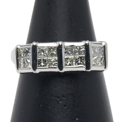 Pt900 プラチナ ダイヤ1.00ct リング 指輪 レディース 12号 【中古】