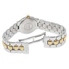 ロンジン コンクエスト 腕時計 L1 1133 クオーツ ホワイト文字盤 ステンレススチール メッキ レディース LONGINES 【中古】