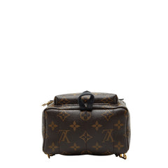 ルイ ヴィトン モノグラム ワールドツアー パームスプリング MINI リュック バックパック M42971 ブラウン マルチカラー PVC レザー レディース LOUIS VUITTON 【中古】