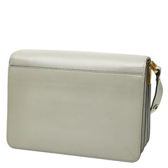 マルニ トランク ショルダーバッグ グレー レザー レディース MARNI 【中古】