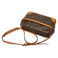 ルイ ヴィトン モノグラム トロカデロ27 斜め掛け ショルダーバッグ M51274 ブラウン PVC レザー レディース LOUIS VUITTON 【中古】