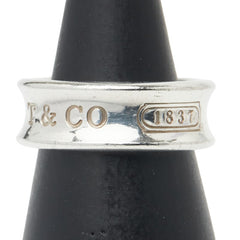 ティファニー 1837 ナロー リング 指輪 SV925 シルバー レディース TIFFANY&Co. 【中古】