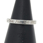 ティファニー ノーツナロー ニューヨーク リング 指輪 SV925 シルバー レディース TIFFANY&Co. 【中古】