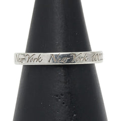 ティファニー ノーツナロー ニューヨーク リング 指輪 SV925 シルバー レディース TIFFANY&Co. 【中古】