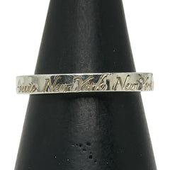 ティファニー ノーツ ニューヨーク リング 指輪 SV925 シルバー レディース TIFFANY&Co. 【中古】