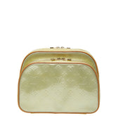 ルイ ヴィトン モノグラム ヴェルニ マーレイ リュックサック リュック バッグパック M91038 グリ イエロー系 パテントレザー レザー レディース LOUIS VUITTON 【中古】