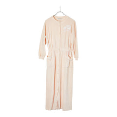 ディオール LINGERIE ロングワンピース サイズL ピンク コットン ポリエステル レディース Dior 【中古】