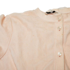 ディオール LINGERIE ロングワンピース サイズL ピンク コットン ポリエステル レディース Dior 【中古】