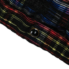 サンローラン 21AW チェック ウエスタンシャツ 長袖シャツ サイズM Y22MA ブラック マルチカラー コーデュロイ コットン メンズ SAINT LAURENT 【中古】