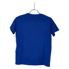 ヴェルサーチェ Greek Masks T-Shirt Tシャツ サイズ12A ブルー マルチカラー コットン キッズ VERSACE 【中古】