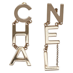 シャネル スタッドピアス ゴールド メッキ レディース CHANEL 【中古】