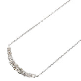 Pt900 プラチナ Pt850 プラチナ ダイヤ0.50ct ネックレス レディース 【中古】