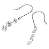 Pt900 プラチナ ダイヤ0.704ct フックピアス レディース 【中古】