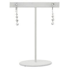 Pt900 プラチナ ダイヤ0.704ct フックピアス レディース 【中古】