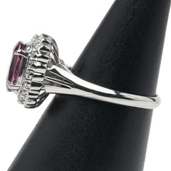 Pt900 プラチナ ルビー2.08ct ダイヤ0.27ct リング 指輪 レディース 11.5号 【中古】