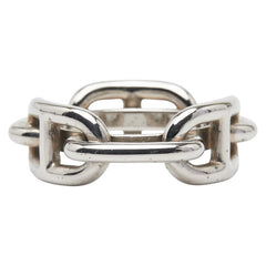 エルメス シェーヌダンクル スカーフリング シルバー メタル レディース HERMES 【中古】