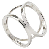 エルメス トリオ スカーフリング シルバー メタル レディース HERMES 【中古】