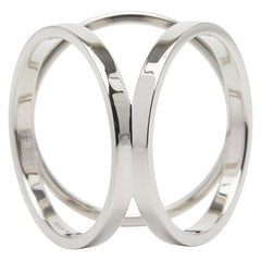 エルメス トリオ スカーフリング シルバー メタル レディース HERMES 【中古】