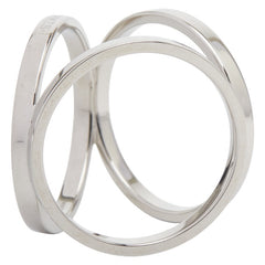 エルメス トリオ スカーフリング シルバー メタル レディース HERMES 【中古】