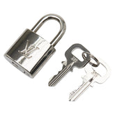 ルイ ヴィトン パドロック 南京錠 キー セット シルバー メタル レディース LOUIS VUITTON 【中古】