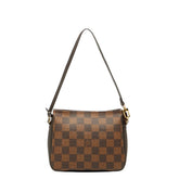 ルイ ヴィトン ダミエ トゥルース メイクアップ アクセサリーポーチ ハンドバッグ N51982 ブラウン PVC レザー レディース LOUIS VUITTON 【中古】