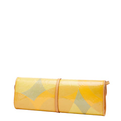 ルイ ヴィトン モノグラム ヴェルニ フルール ポシェット 斜め掛け ショルダーバッグ M91117 ベージュ マルチカラー パテントレザー レディース LOUIS VUITTON 【中古】