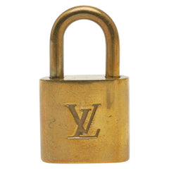 ルイ ヴィトン カデナ 南京錠 キー セット ゴールド メッキ レディース LOUIS VUITTON 【中古】