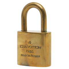 ルイ ヴィトン カデナ 南京錠 キー セット ゴールド メッキ レディース LOUIS VUITTON 【中古】