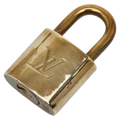 ルイ ヴィトン カデナ 南京錠 キー セット ゴールド メッキ レディース LOUIS VUITTON 【中古】