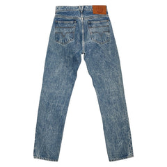 ヴェルサーチェ デニムパンツ サイズ:33 ブルー コットン レディース VERSACE 【中古】