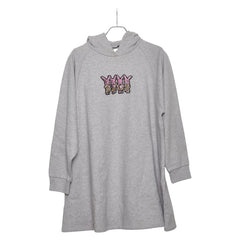 ディオール ラビット プルオーバーパーカー サイズ:13 グレー ピンク イエロー コットン レディース Dior 【中古】