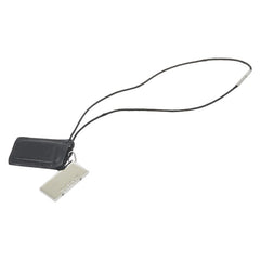 エルメス シンボル 2001 ペア ネックレス シルバー ブラック レザー メタル レディース HERMES 【中古】