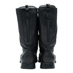 エルメス ブーツ サイズ:35 1/2 ブラック レザー レディース HERMES 【中古】