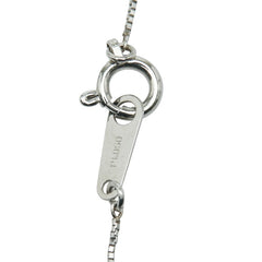 Pt850 プラチナ アコヤパール7.6mm パール ネックレス レディース 【中古】