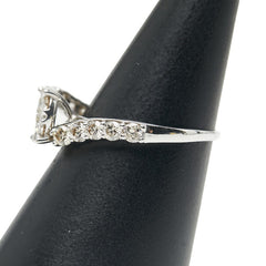 750 ダイヤ リング 指輪 レディース 13.5号 【中古】