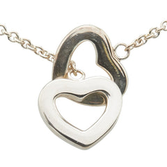 ティファニー ハートリンク ラリアット ペンダントネックレス SV925 シルバー レディース TIFFANY&Co. 【中古】