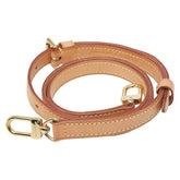 ルイ ヴィトン ショルダーストラップ ブラウン ゴールド レザー メッキ レディース LOUIS VUITTON 【中古】