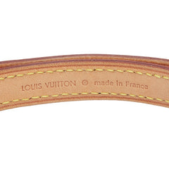 ルイ ヴィトン ショルダーストラップ ブラウン ゴールド レザー メッキ レディース LOUIS VUITTON 【中古】