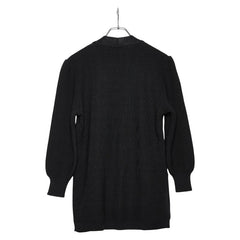 サルヴァトーレフェラガモ ヴァラボタン カーディガン サイズ:S ブラック ウール レディース Salvatore Ferragamo 【中古】