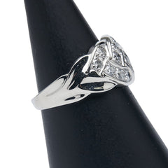 Pt900 プラチナ ダイヤ1.00ct リング 指輪 レディース 15.5号 【中古】