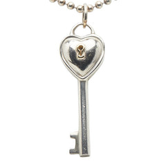 ティファニー ハート キー 鍵 モチーフ ネックレス SV925 シルバー レディース TIFFANY&Co. 【中古】