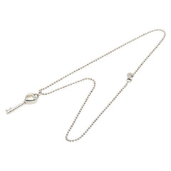 ティファニー ハート キー 鍵 モチーフ ネックレス SV925 シルバー レディース TIFFANY&Co. 【中古】