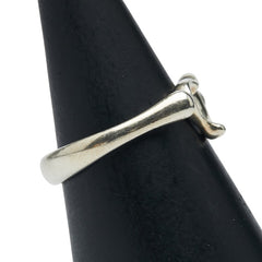 ティファニー オープンハート リング 指輪 SV925 シルバー レディース TIFFANY&Co. 【中古】