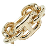 エルメス シェーヌダンクル スカーフリング ゴールド メッキ レディース HERMES 【中古】