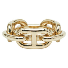 エルメス シェーヌダンクル スカーフリング ゴールド メッキ レディース HERMES 【中古】