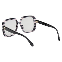 シャネル サマーソルスティス ココ ビーチ コレクション スクエア シェイプ サングラス ピンク ブラック プラスチック レディース CHANEL 【中古】